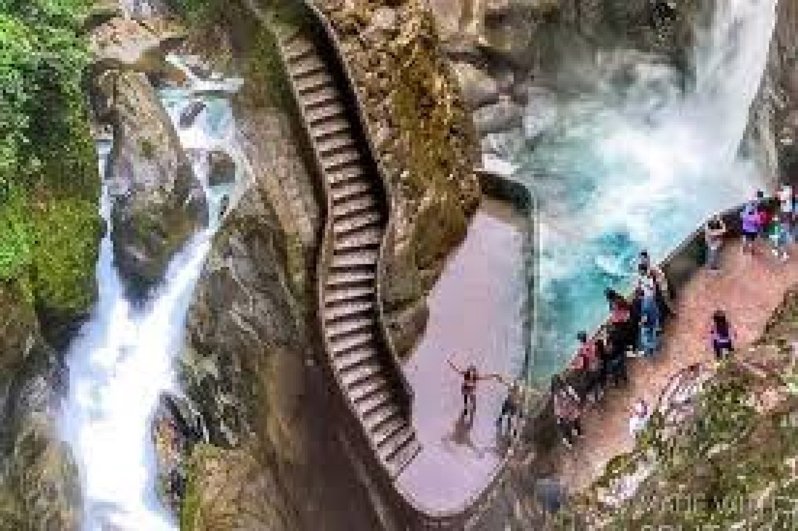 Tour de aventura en el Pailón del Diablo y río Pastaza, Baños