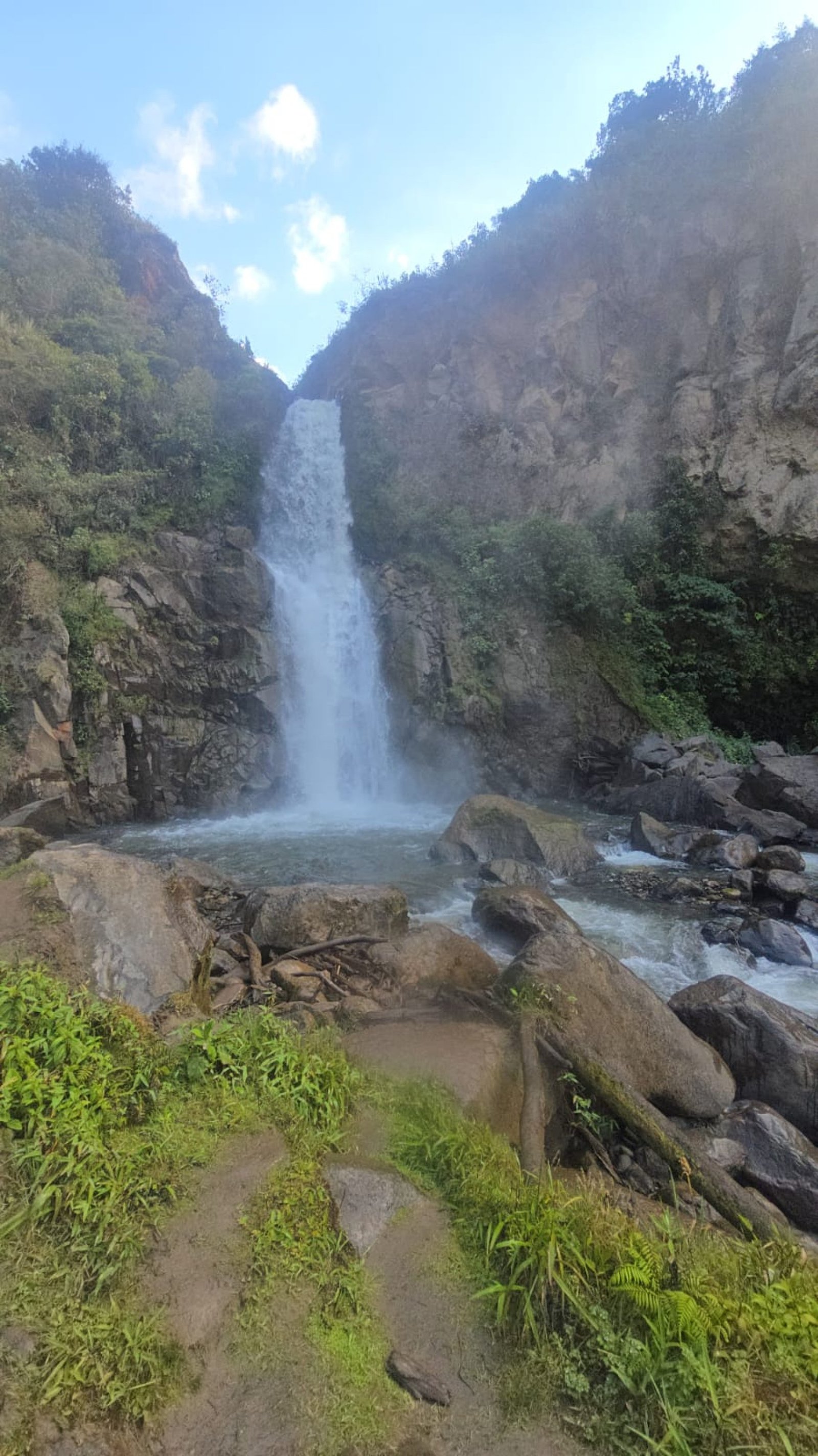 Motorcycle Rental Waterfalls Route in Baños Ecuador