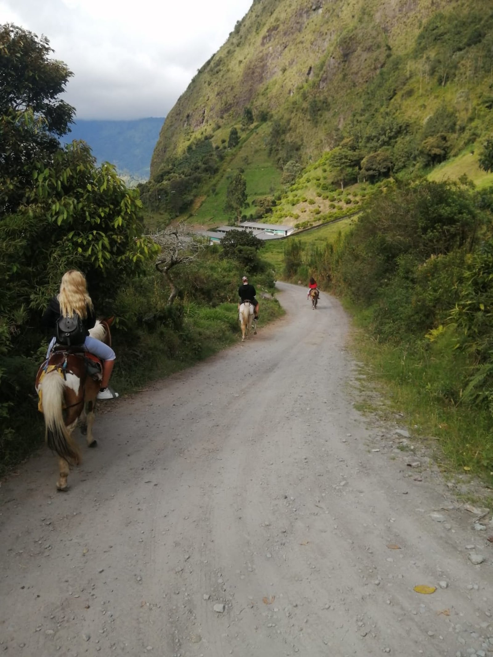 Horseback riding in Baños, Ecuador