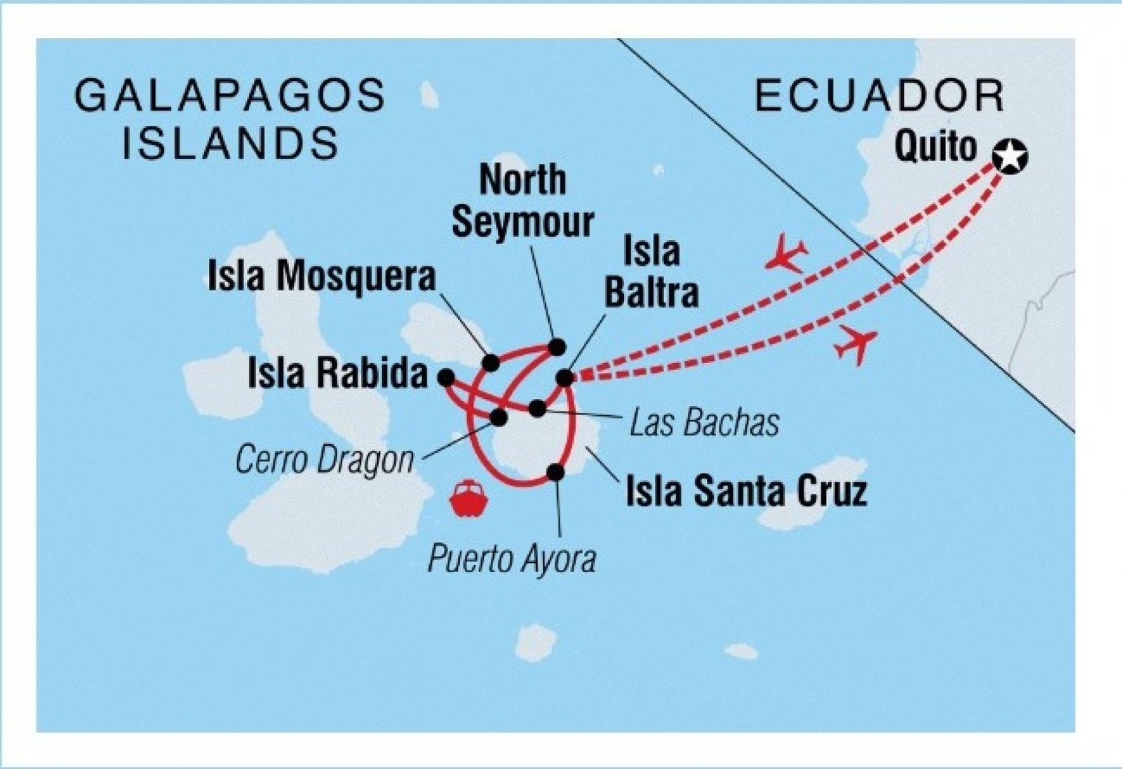 5 Day B - Galapagos Grand Queen Beatriz Cruise